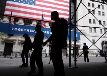 Dow futures down 200, tech stocks weak