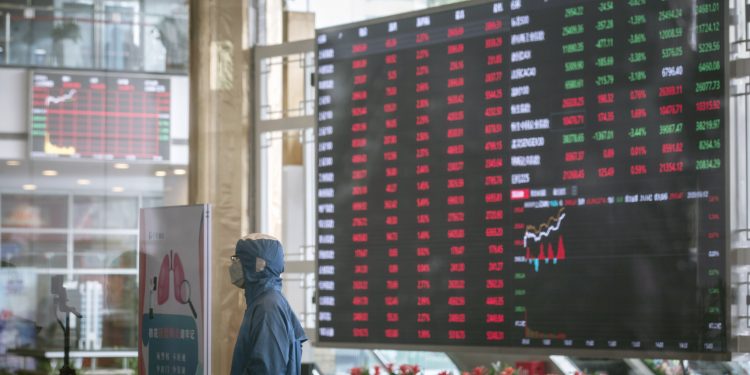 Shanghai soars more than 3%; WHO reports all-time high in coronavirus cases