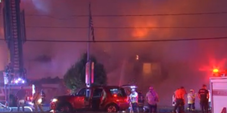 Crews Battling Hanover Fire – NBC Boston