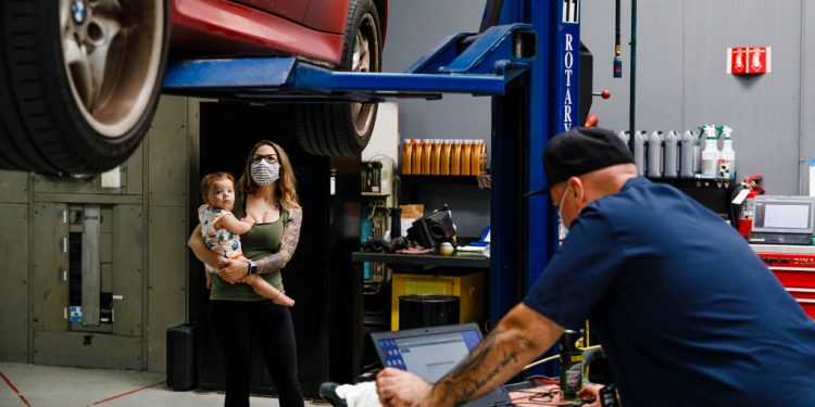 She bought a business and had a baby. Then COVID-19 hit.