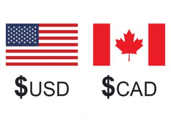 What is the exchange rate of USD (US Dollar) / CAD (Canadian Dollar) on