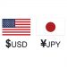 What is the exchange rate of USD (US Dollar) / JPY (Japanese Yen) on