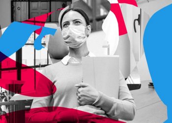 Office workers back in the office: Employers ignoring pandemic.