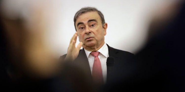 Seven charged with aiding in Ghosn’s escape from Japan stand trial in