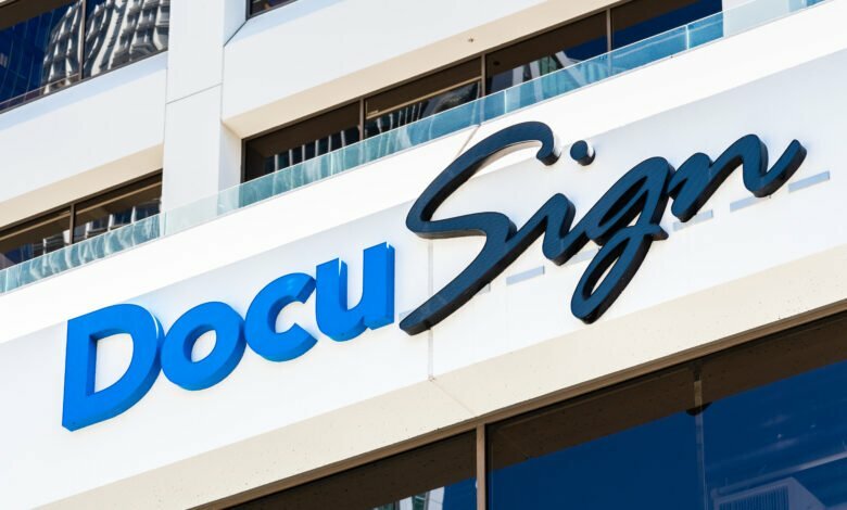 Photo of DocuSign’s stock is trading much below its recent highs