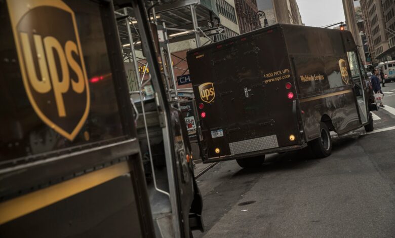 Photo of The United Parcel Service delivery service maintains a high dividend yield