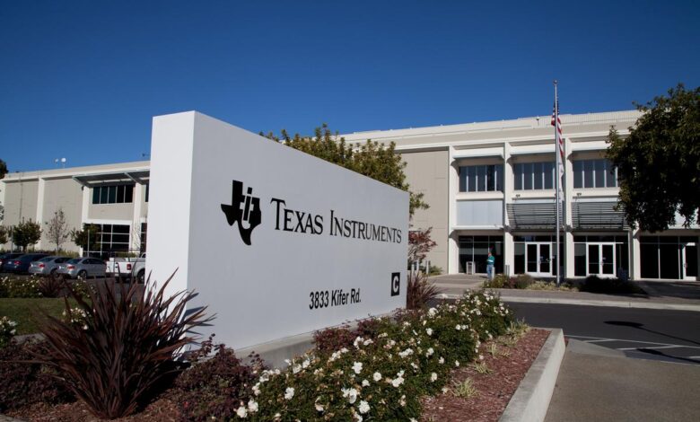Photo of Technology company Texas Instruments will be the beneficiary of tax benefits