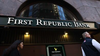 Photo of The shares of the American bank rescued in March collapsed by more than 25%